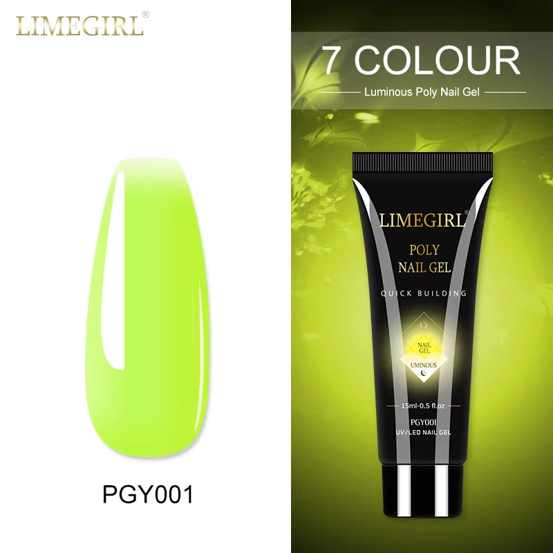 15Ml Polygel nail  Building Nail Gel . Plenty of colors and also base coat available