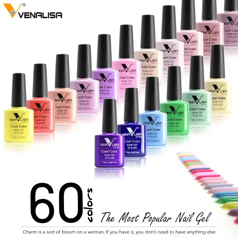 Fashion Shiny 7.5 ML Soak off UV Gel Nail Gel Polish Cosmetics Nail Art Manicure Nails Gel Polish Tips Nail Varnish L1
