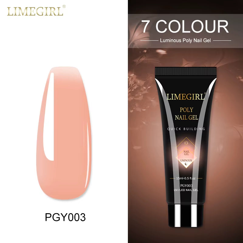 15Ml Polygel nail  Building Nail Gel . Plenty of colors and also base coat available