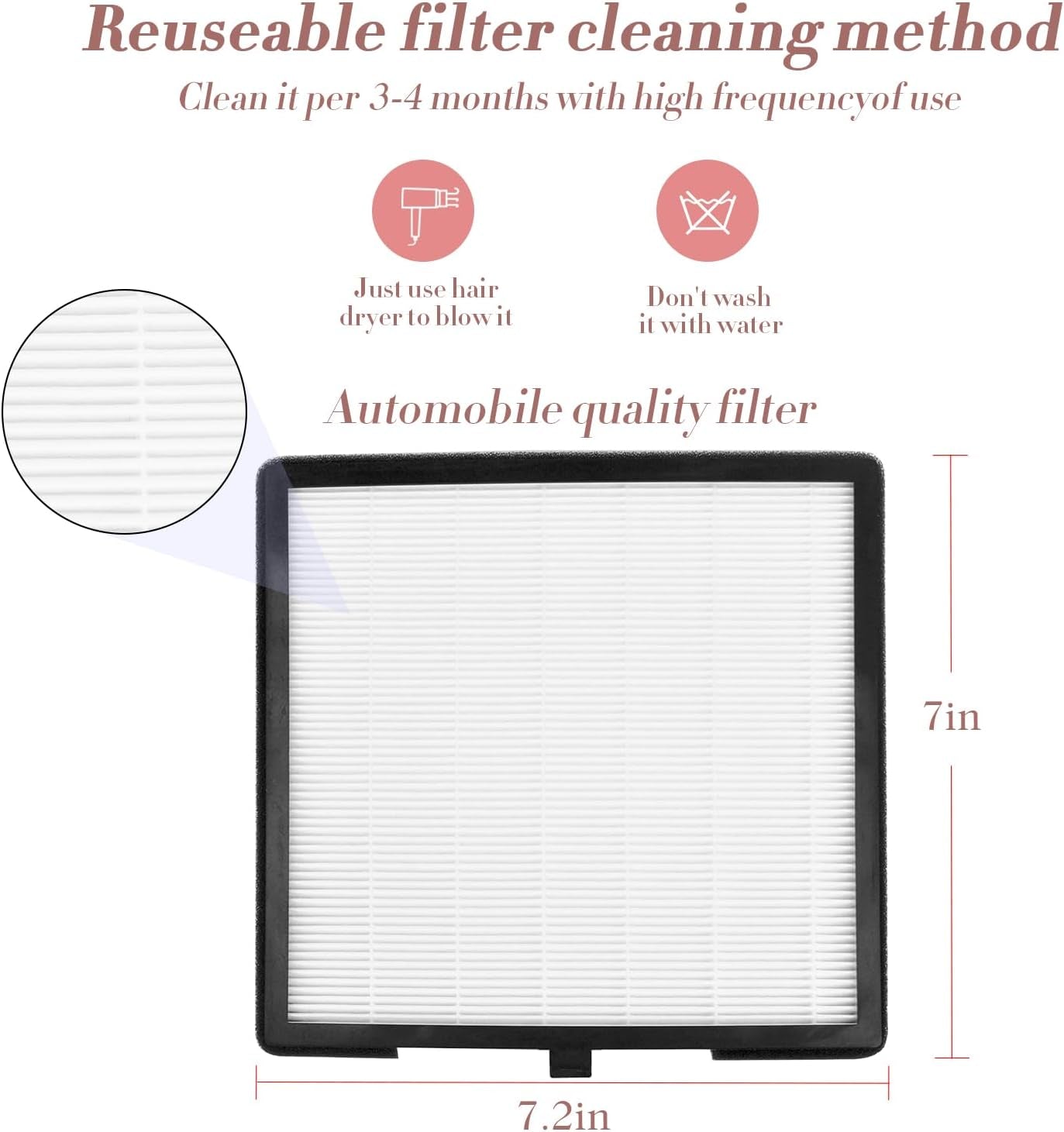 Nail Dust Collector for Acrylic Nails Vacuum Machine, 80W Adjustable Vacuum,