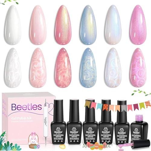 Beetles Gel Nail Polish Kit, ( 16 diff combinations and prices) 20 Colors Soak Off Gel Polish with 1 Base Coat 1 Glossy & 1 Matte Top Coat