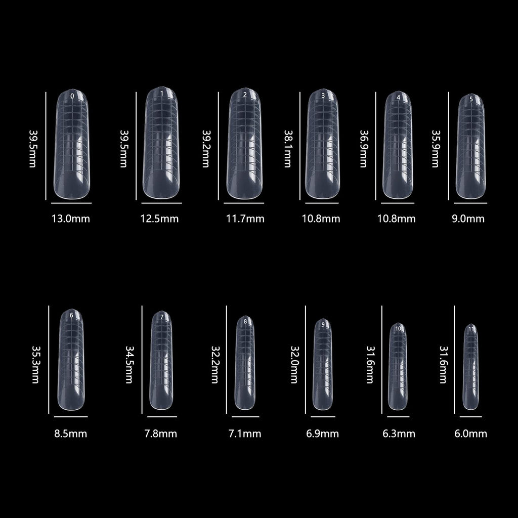 120Pcs (4 diff packs ) Forms , Extension Molds