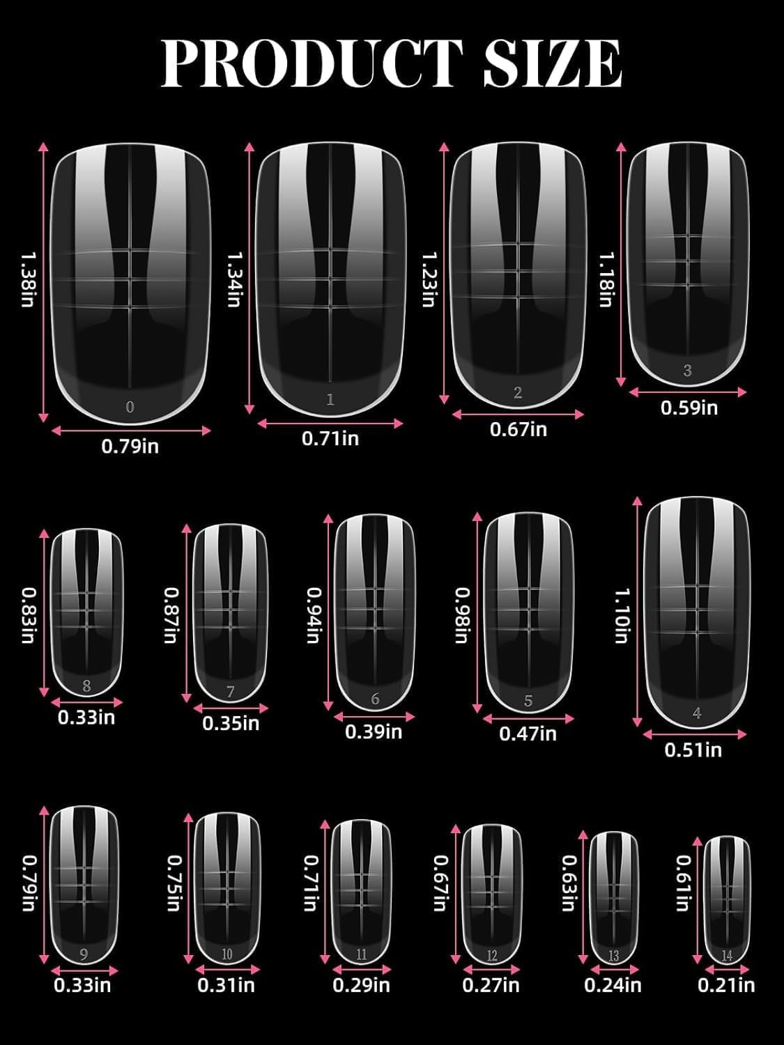 EBANKU 120 PCS Poly Gel Nail Forms for Toes with 75ml Slip Solution, Long Square Dual Forms for Polygel Pedi Nail Extension Poly Gel Toenails Set