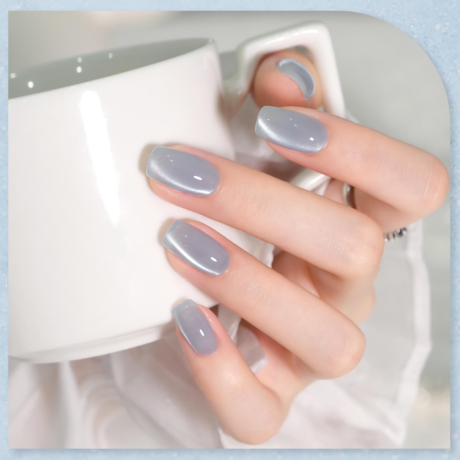 GAOY Magnetic Cat-Eye Gel Nail Polish, 20 Colors