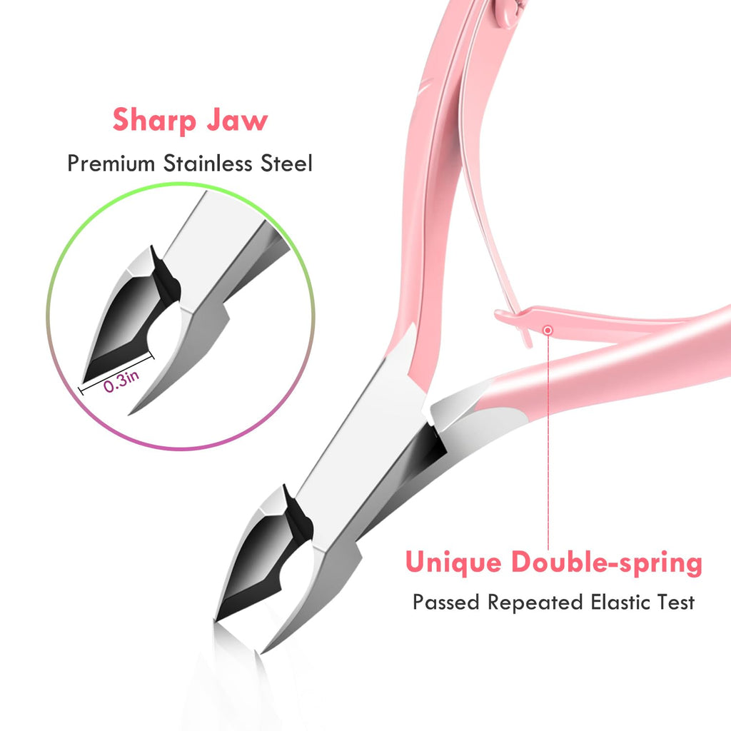 ( 6 diff options )Cuticle Trimmer with Cuticle Pusher,  Cuticle Remover, Scissor and Triangle Cuticle Nail Pusher