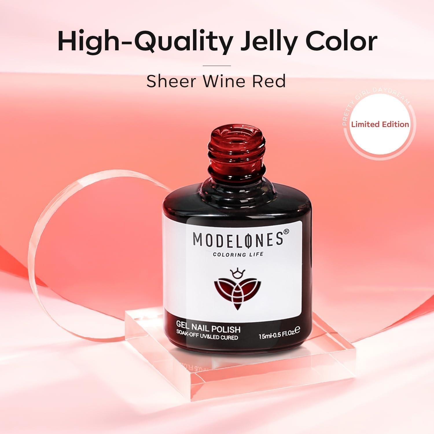 Modelones Magnetic Cat-Eye Gel Nail Polish, 11 Color Options