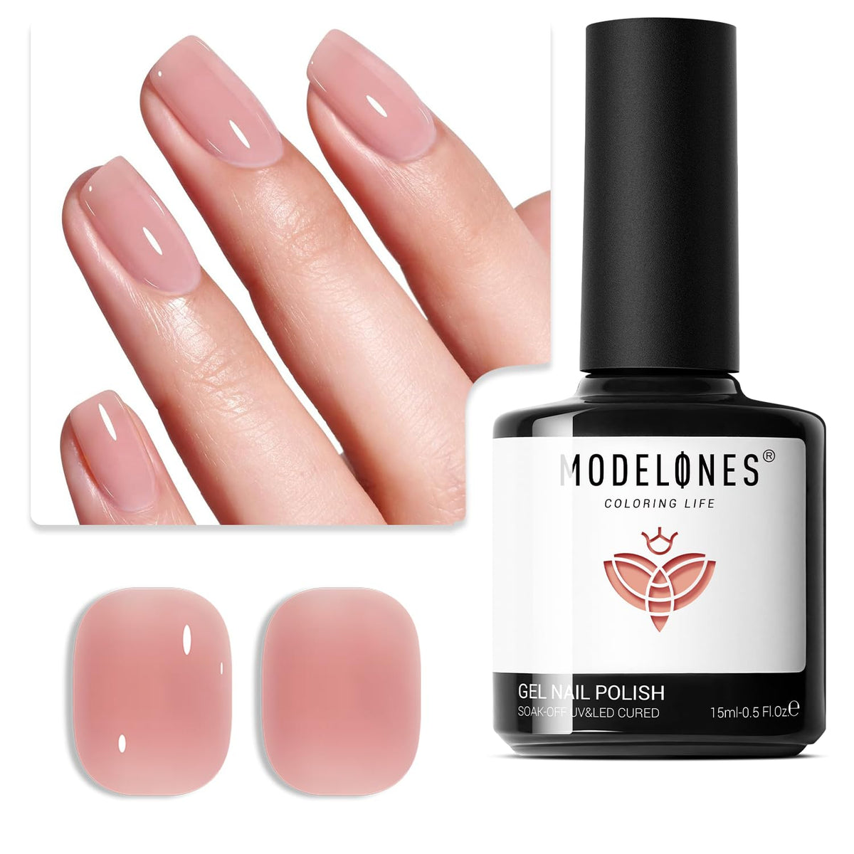 Modelones Magnetic Cat-Eye Gel Nail Polish, 11 Color Options