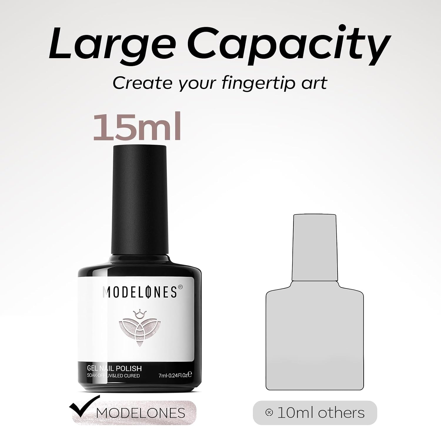 Modelones Magnetic Cat-Eye Gel Nail Polish, 11 Color Options