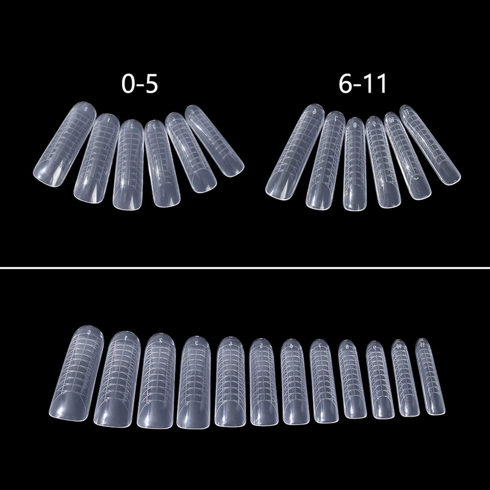 120Pcs (4 diff packs ) Forms , Extension Molds