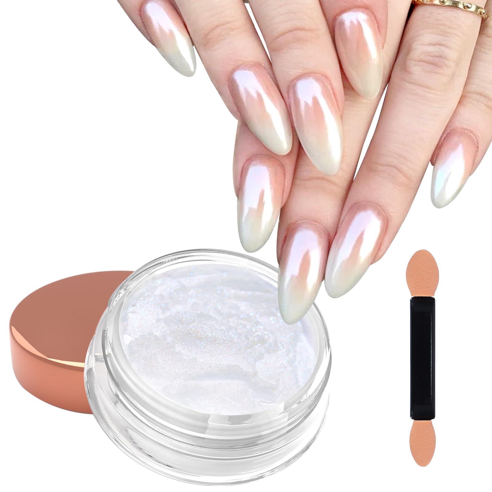 Laza Mermaid Pearl Chrome powder , 3 different options