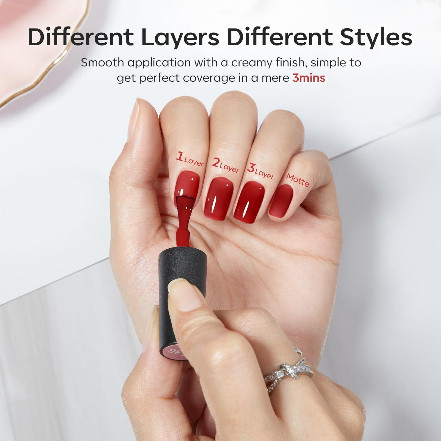 Modelones Magnetic Cat-Eye Gel Nail Polish, 11 Color Options