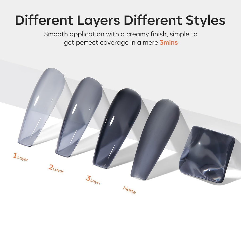 Modelones Magnetic Cat-Eye Gel Nail Polish, 11 Color Options