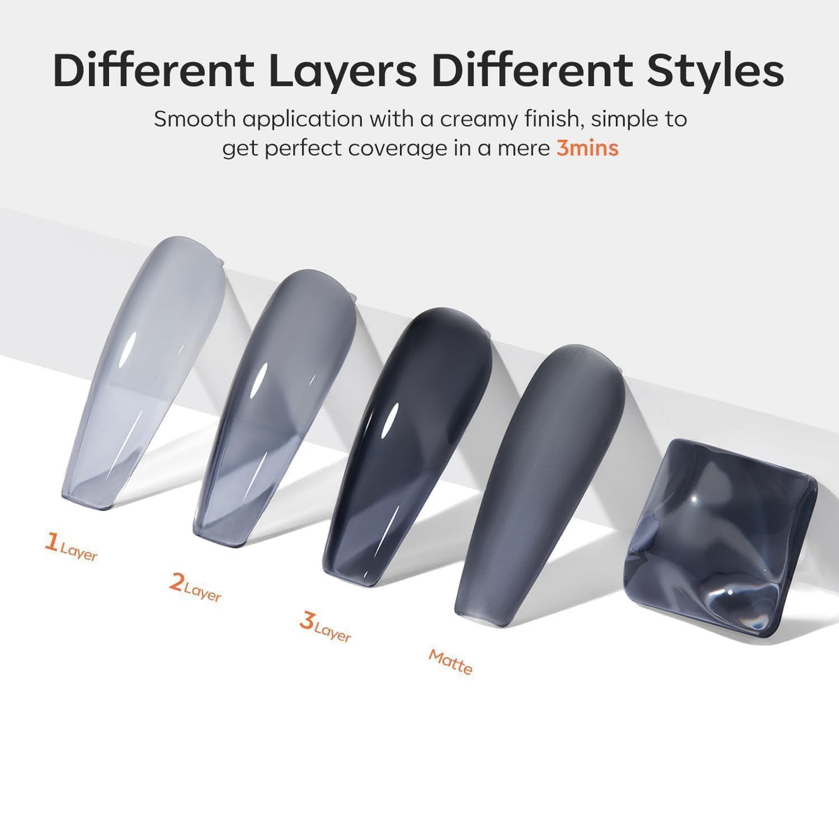 Modelones Magnetic Cat-Eye Gel Nail Polish, 11 Color Options