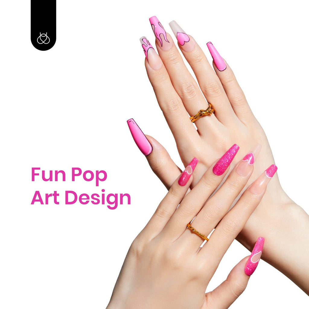 16 diff packs . Beetles GelNail Polish Kit, 20 Colors Soak Off Gel Polish with 1 Base Coat 1 Glossy & 1 Matte Top Coat