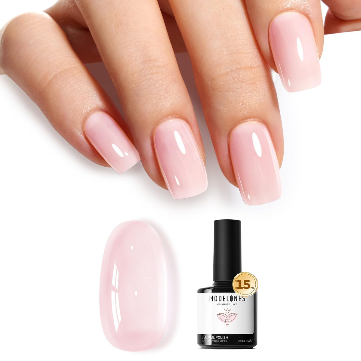 Modelones Magnetic Cat-Eye Gel Nail Polish, 11 Color Options