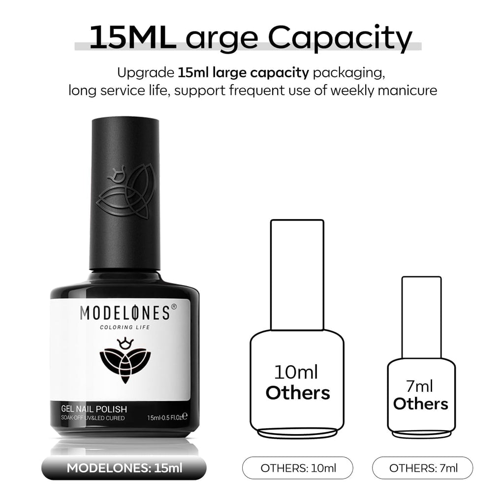 Modelones Magnetic Cat-Eye Gel Nail Polish, 11 Color Options