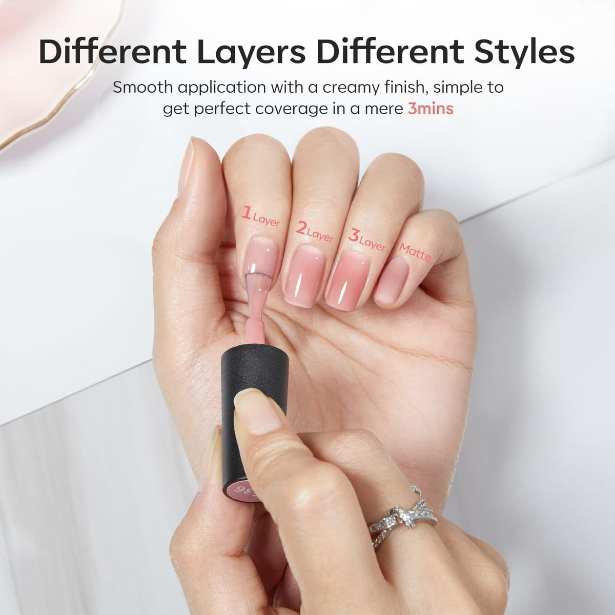 Modelones Magnetic Cat-Eye Gel Nail Polish, 11 Color Options