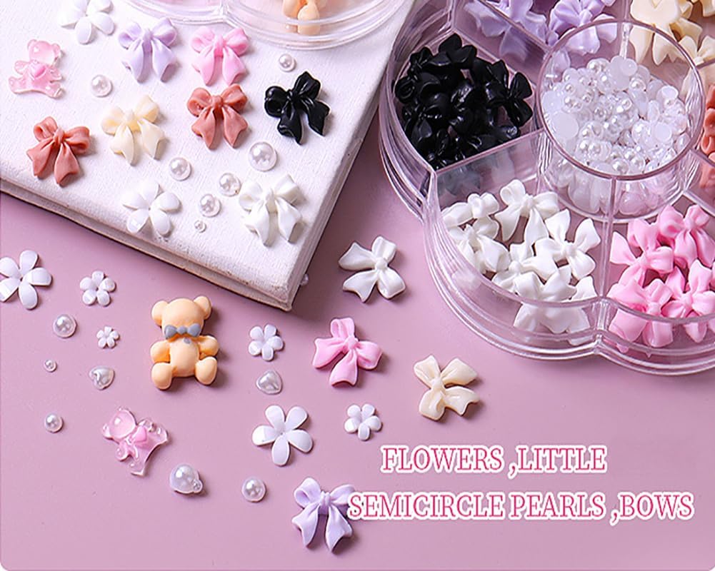 Nail Rhinestones Set, Gems,Crystals ,Rhinestones Mix Sizes Crystal Rhinestones + 1 Pcs Rhinestone Picker Dotting Pen + 1 Pick Up Tweezer