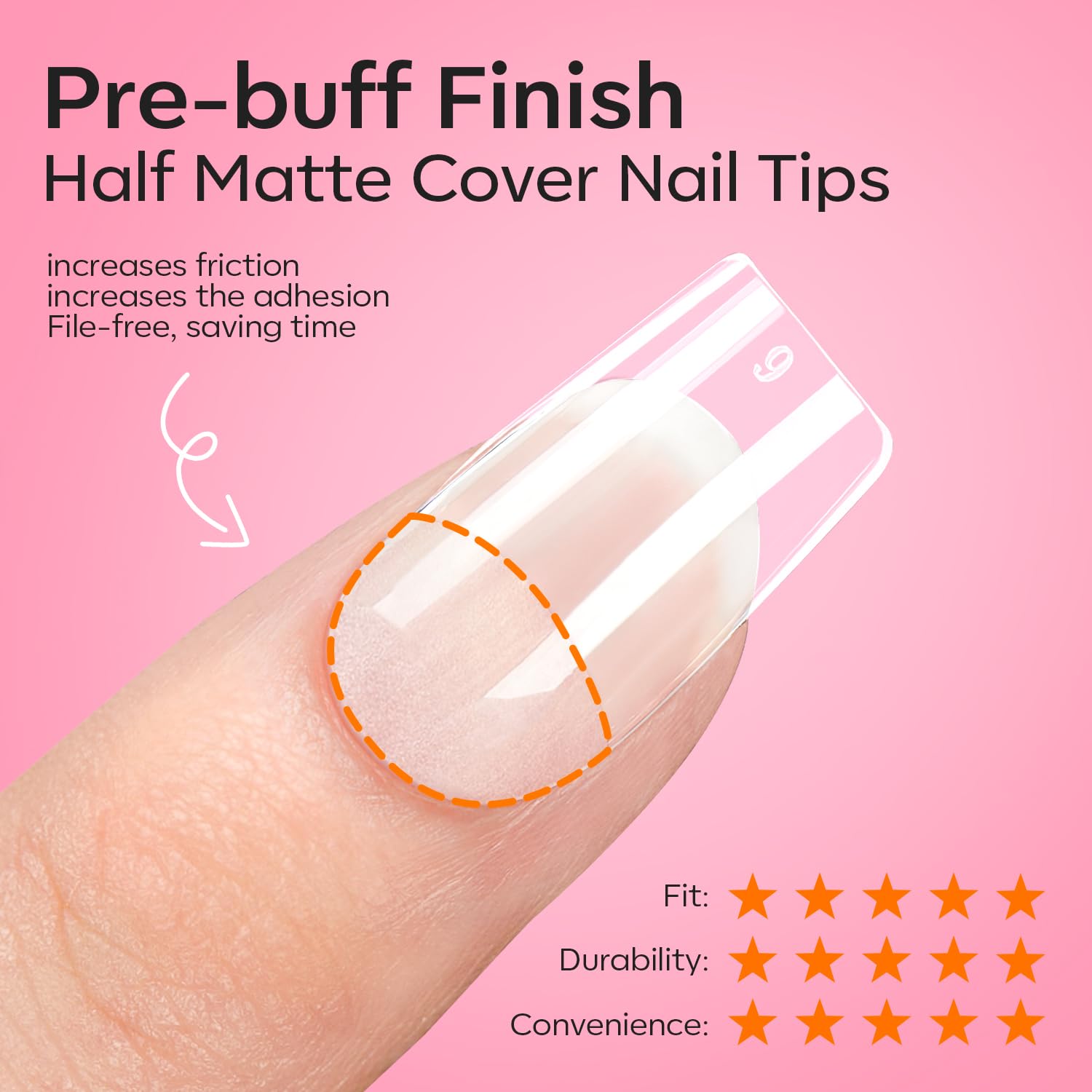 modelones Gel Nail Kit,  Nail Tips Medium Coffin Shape, 9-in-One Nail Glue & Portable U V Nail Lamp, 216Pcs 12Sizes P Nails Tip Nail Extension