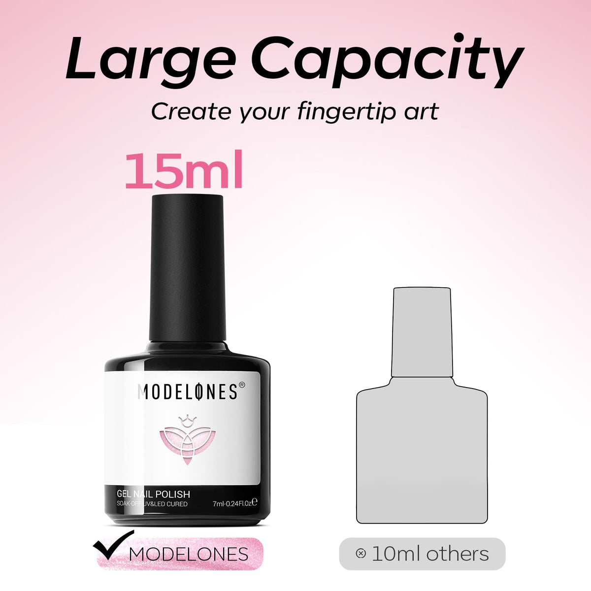Modelones Magnetic Cat-Eye Gel Nail Polish, 11 Color Options