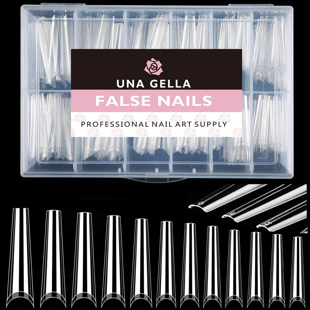 2 different options for glue , plus differnet shapes and sizes for nail tips! choose your pack !