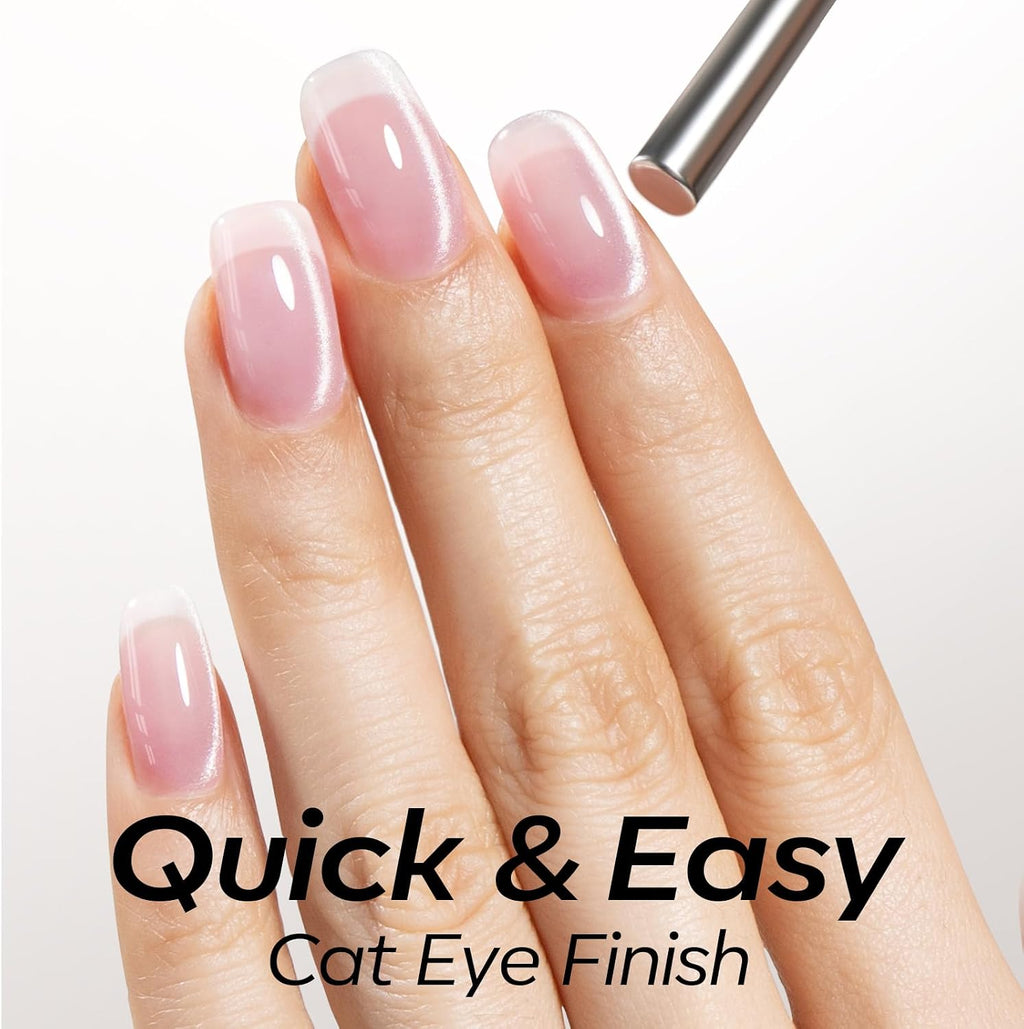 Modelones Magnetic Cat-Eye Gel Nail Polish, 11 Color Options