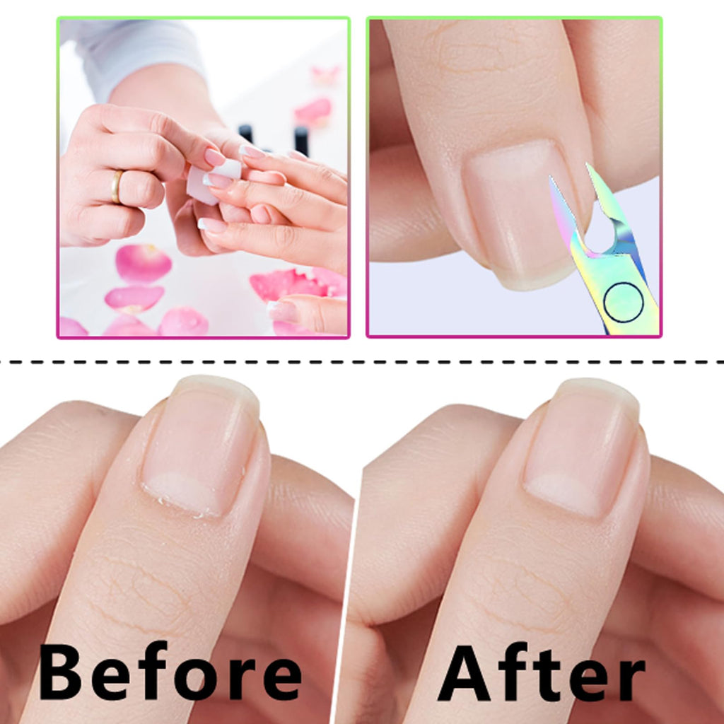 ( 6 diff options )Cuticle Trimmer with Cuticle Pusher,  Cuticle Remover, Scissor and Triangle Cuticle Nail Pusher