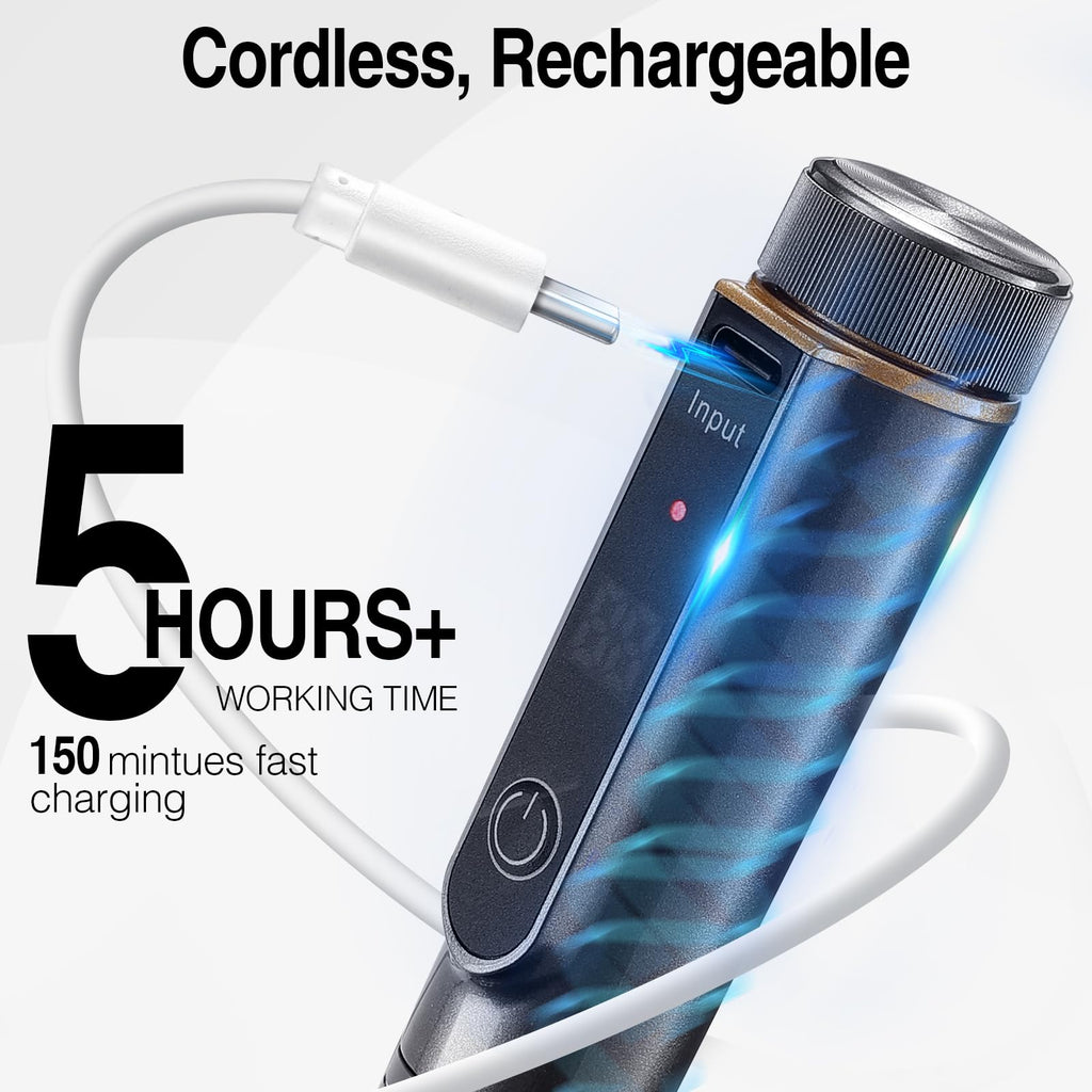 Candy Lover Electric Nail Drill, Cordless Electric Nail File for Acrylic Gel Nails, Professional Rechargeable ,Manicure Pedicure with Nail Drill Bits and Sanding Bands, 35000 RPM Portable