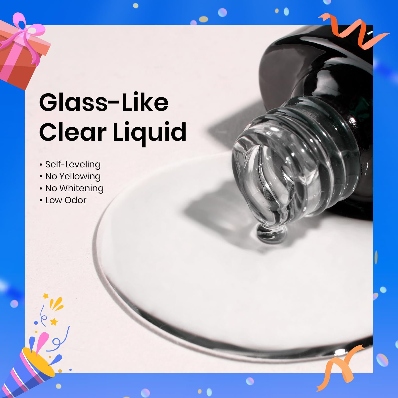 Beetles 2 Pcs 15ml No Wipe Gel Top Coat and Base Coat Set - Shine Finish and Long Lasting, Soak Off LED Nail Lamp