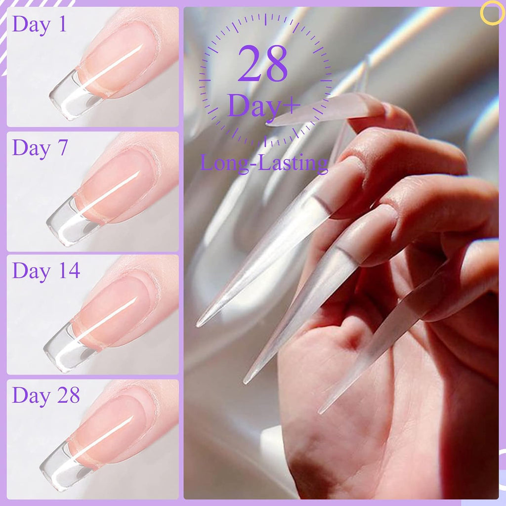 SAVILAND Builder Nail Gel – 3.53oz Light Pink Hard Gel for Nails Large Capacity Nail Strengthen, Nail Extension, Nail Art, U V Nail Gel