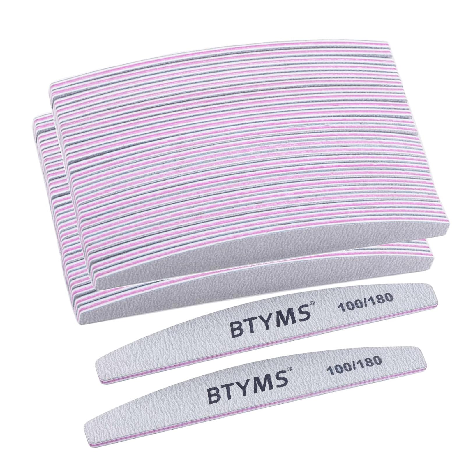 different packs ,  Nail Files ,  Grit Double Sided Emery Boards Coarse and Medium Nail File for Acrylic Nails