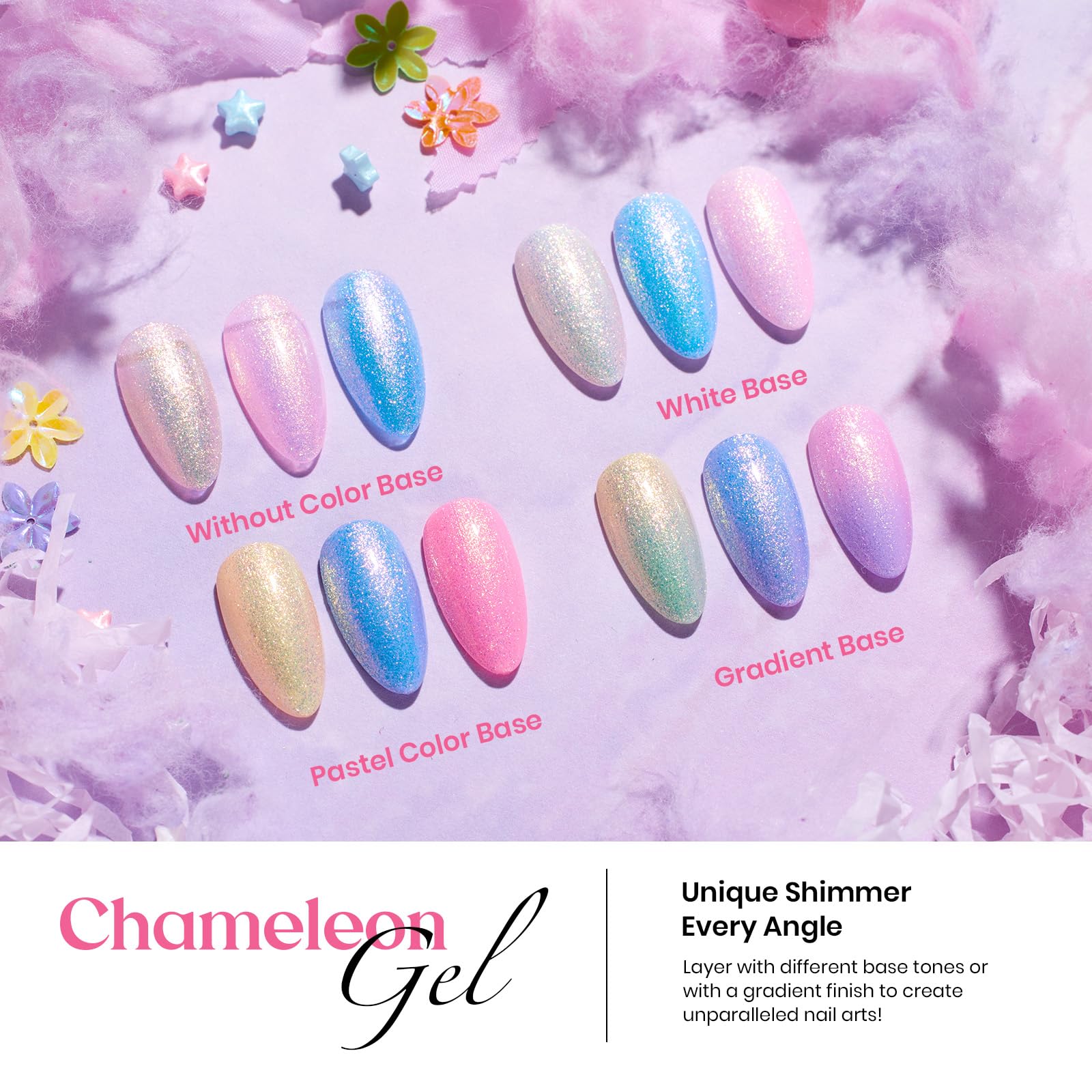 16 diff packs . Beetles GelNail Polish Kit, 20 Colors Soak Off Gel Polish with 1 Base Coat 1 Glossy & 1 Matte Top Coat