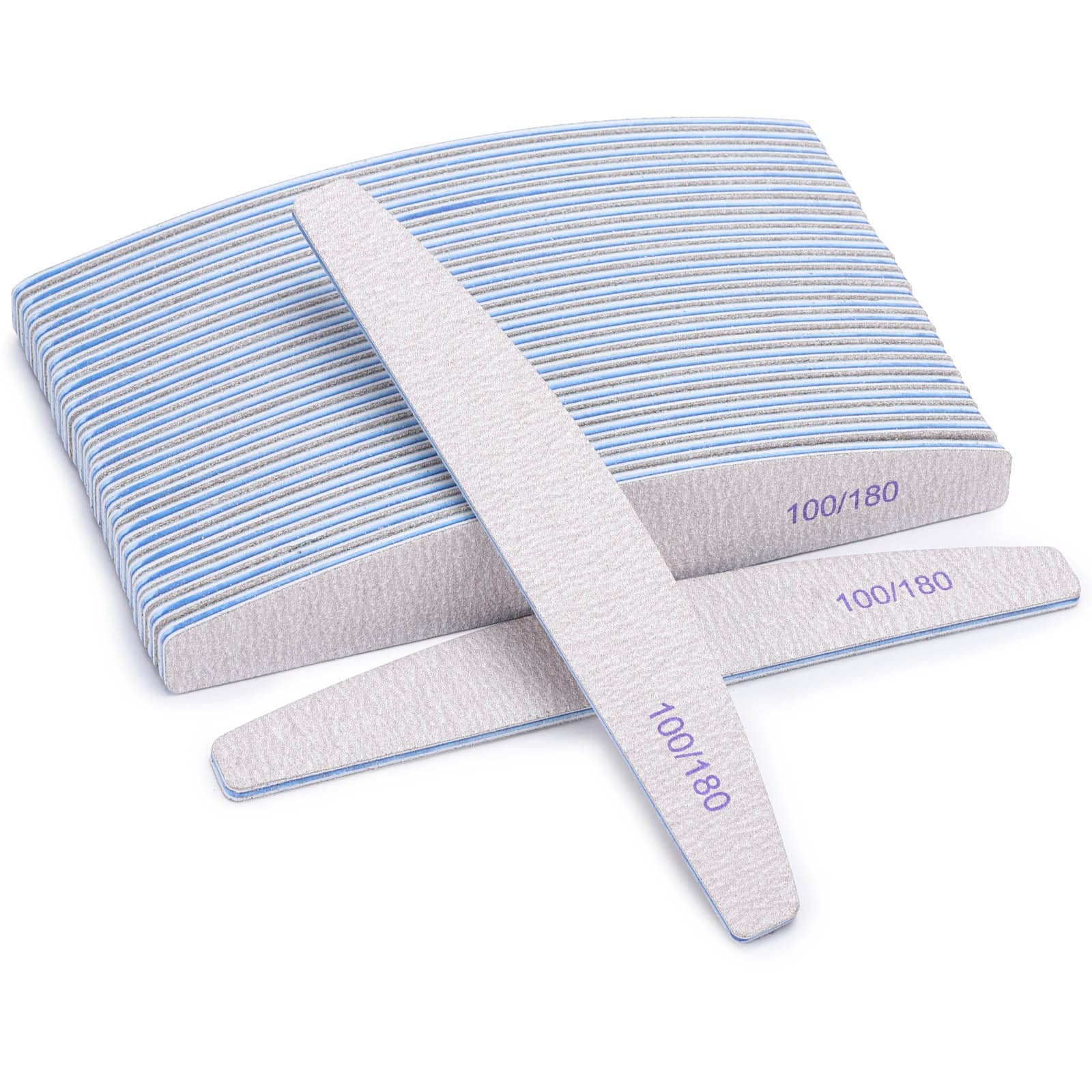 different packs ,  Nail Files ,  Grit Double Sided Emery Boards Coarse and Medium Nail File for Acrylic Nails