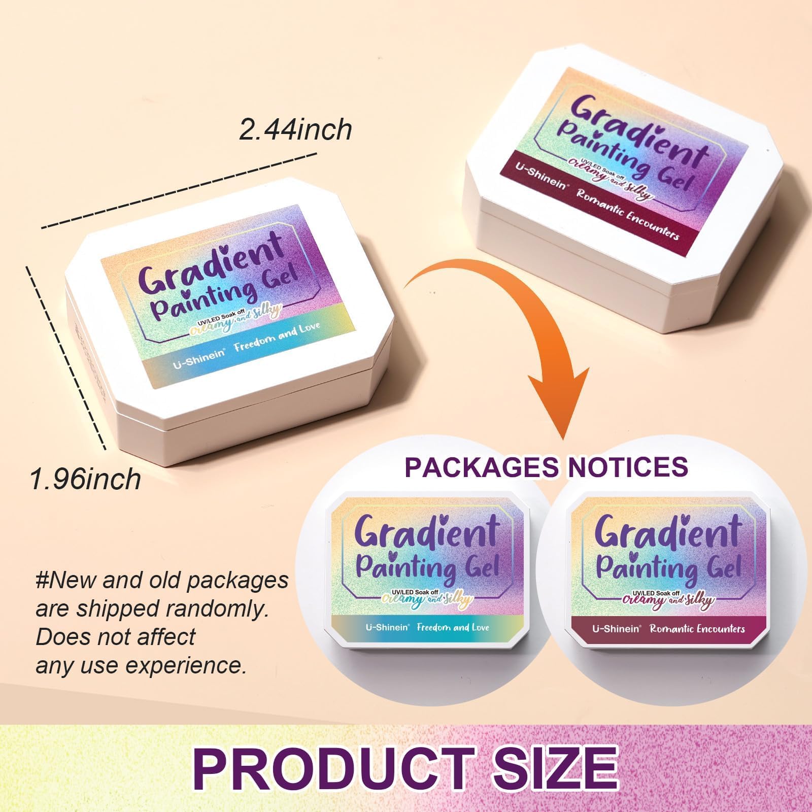 Gradient Painting Gel,(plenty of diff combinations!) 9 Colors Ombre Gel Nail Polish with 100Pcs Nail Sponges &Tweezers, Sponging Gel Nail Polish for Ombre Nails