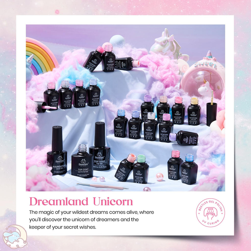 16 diff packs . Beetles GelNail Polish Kit, 20 Colors Soak Off Gel Polish with 1 Base Coat 1 Glossy & 1 Matte Top Coat