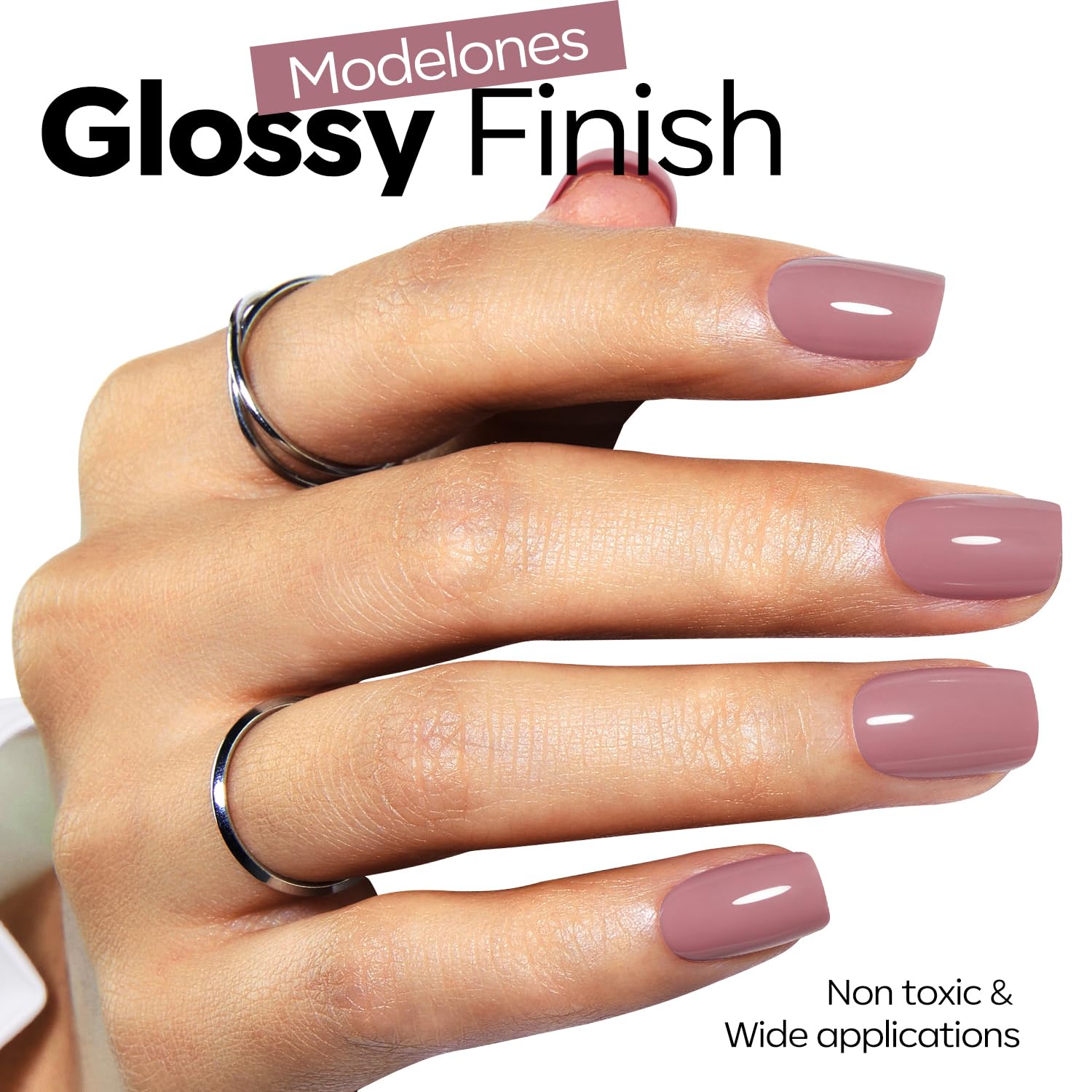 Modelones Magnetic Cat-Eye Gel Nail Polish, 11 Color Options