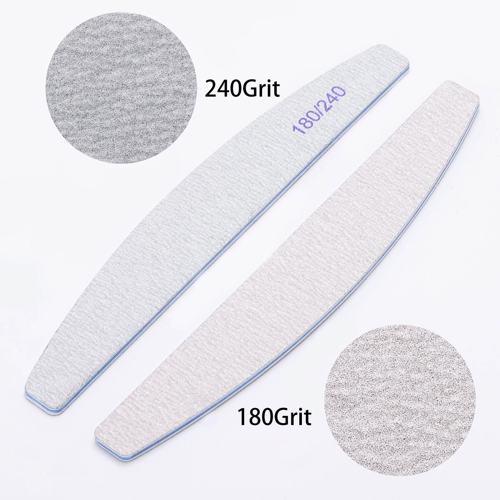 different packs ,  Nail Files ,  Grit Double Sided Emery Boards Coarse and Medium Nail File for Acrylic Nails