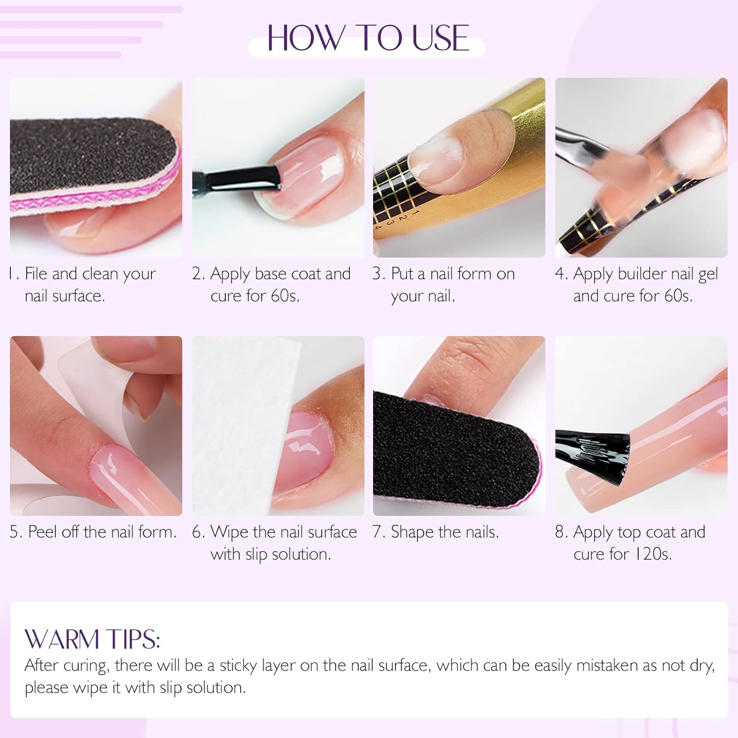 SAVILAND Builder Nail Gel – 3.53oz Light Pink Hard Gel for Nails Large Capacity Nail Strengthen, Nail Extension, Nail Art, U V Nail Gel