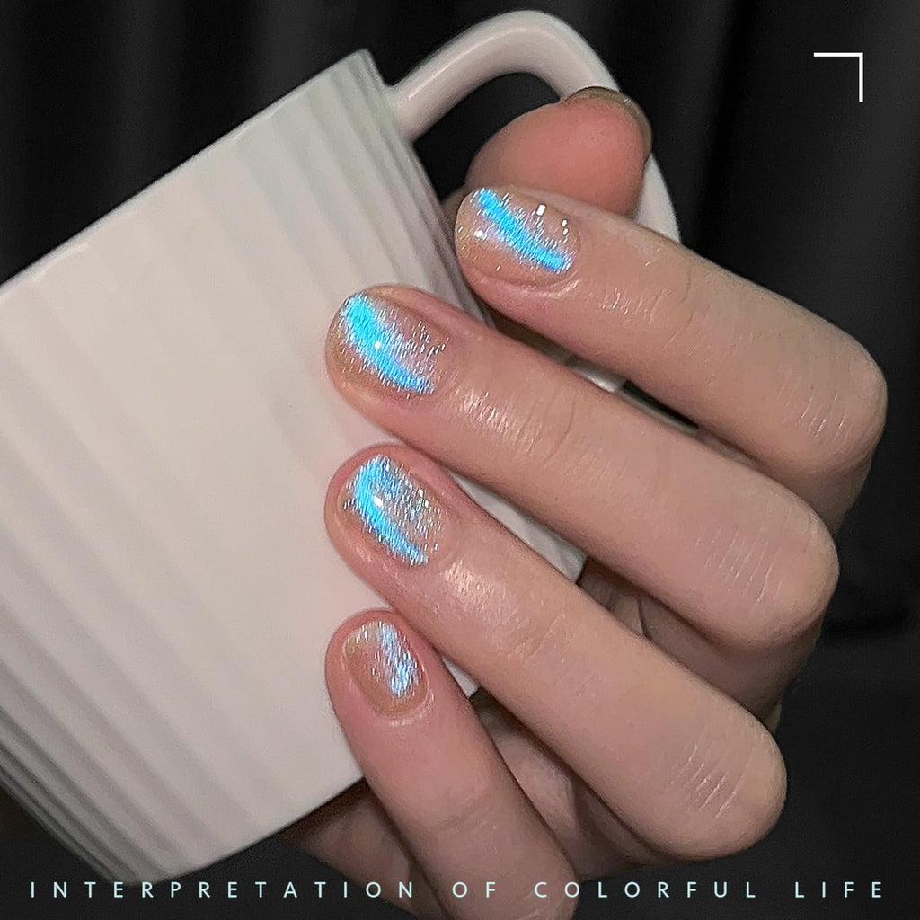 GAOY Magnetic Cat-Eye Gel Nail Polish, 20 Colors