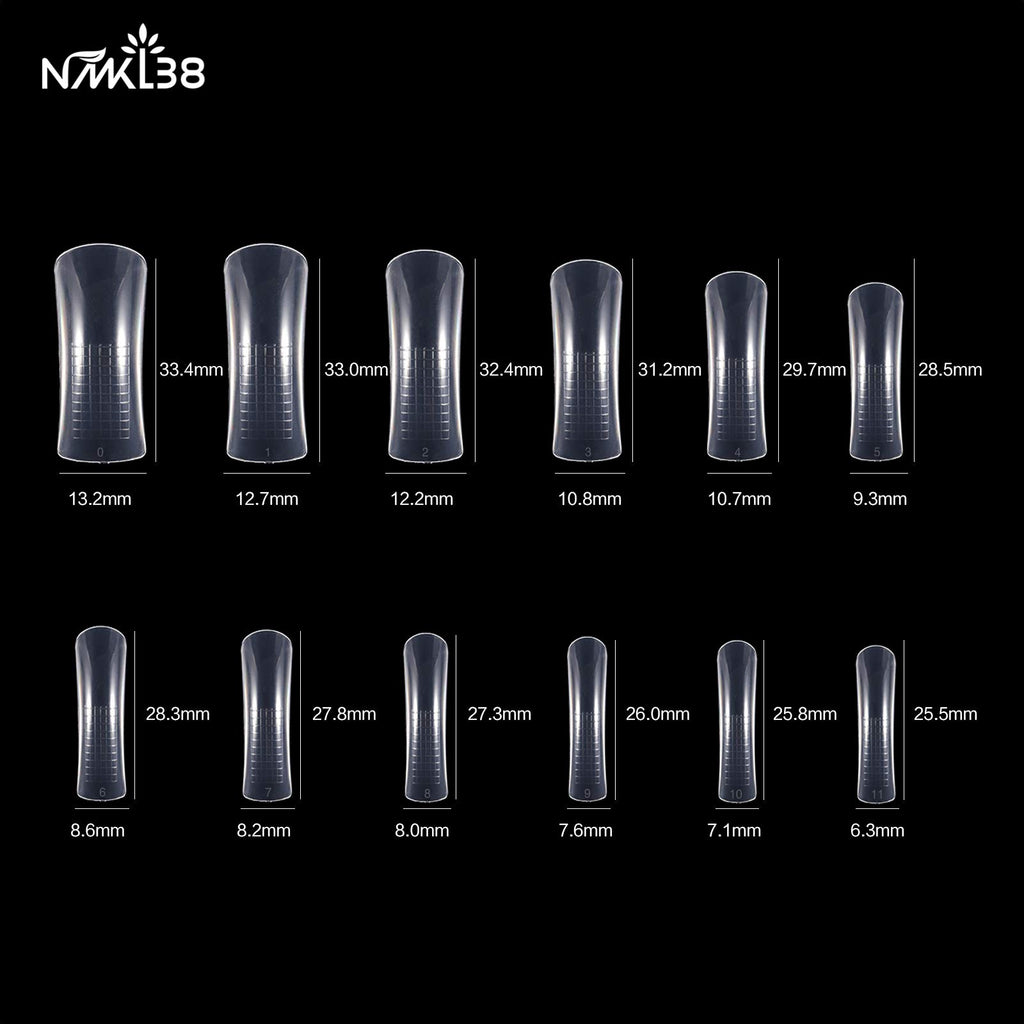 120Pcs (4 diff packs ) Forms , Extension Molds