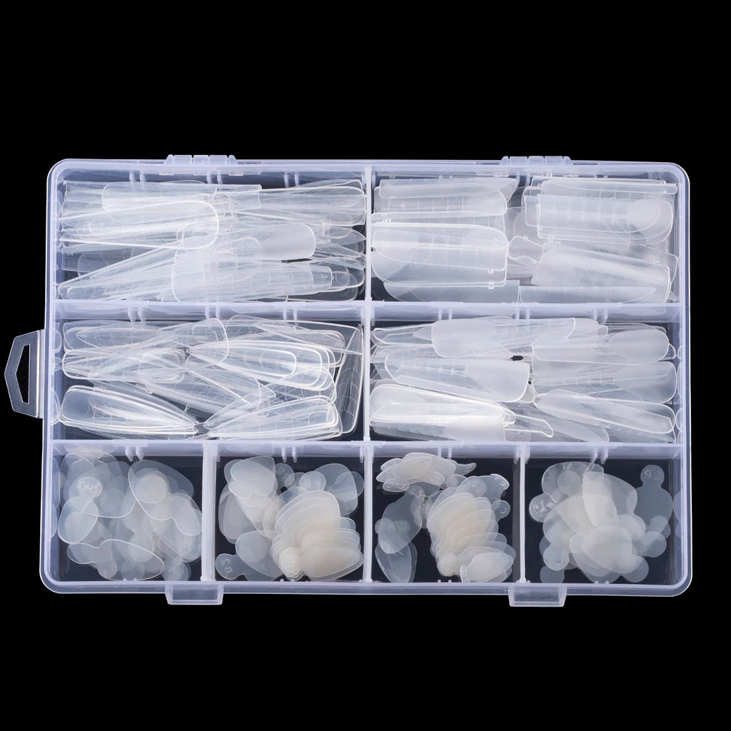 120Pcs (4 diff packs ) Forms , Extension Molds