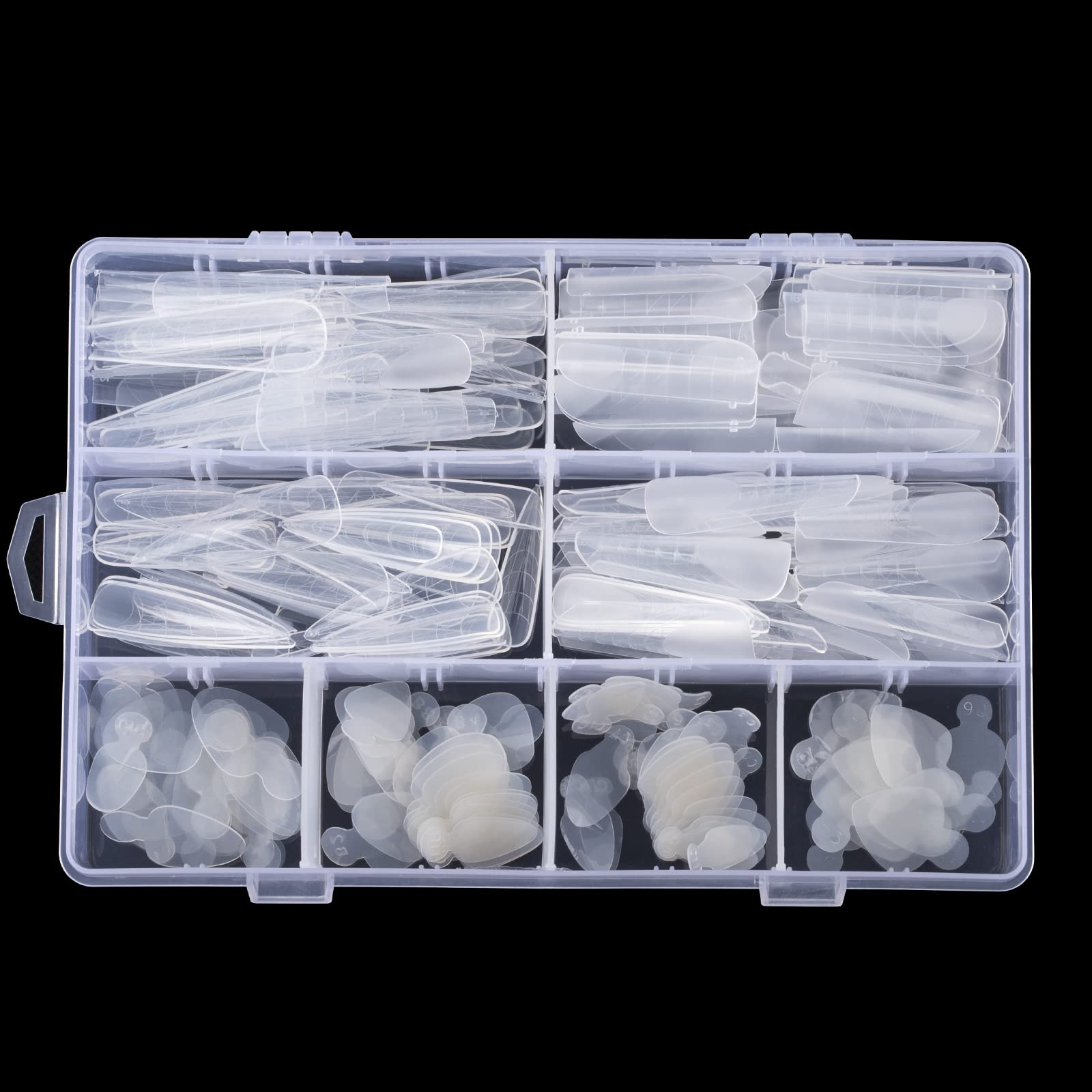 120Pcs (4 diff packs ) Forms , Extension Molds