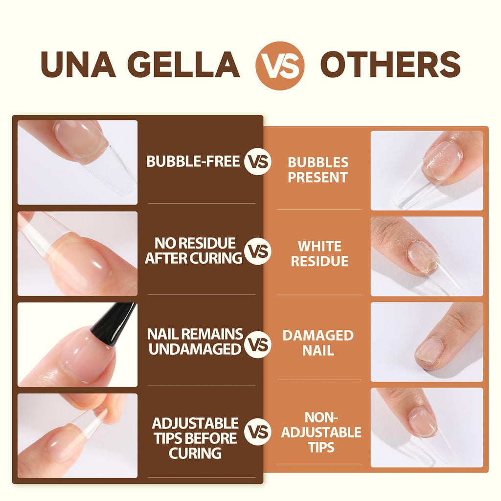 2 different options for glue , plus differnet shapes and sizes for nail tips! choose your pack !