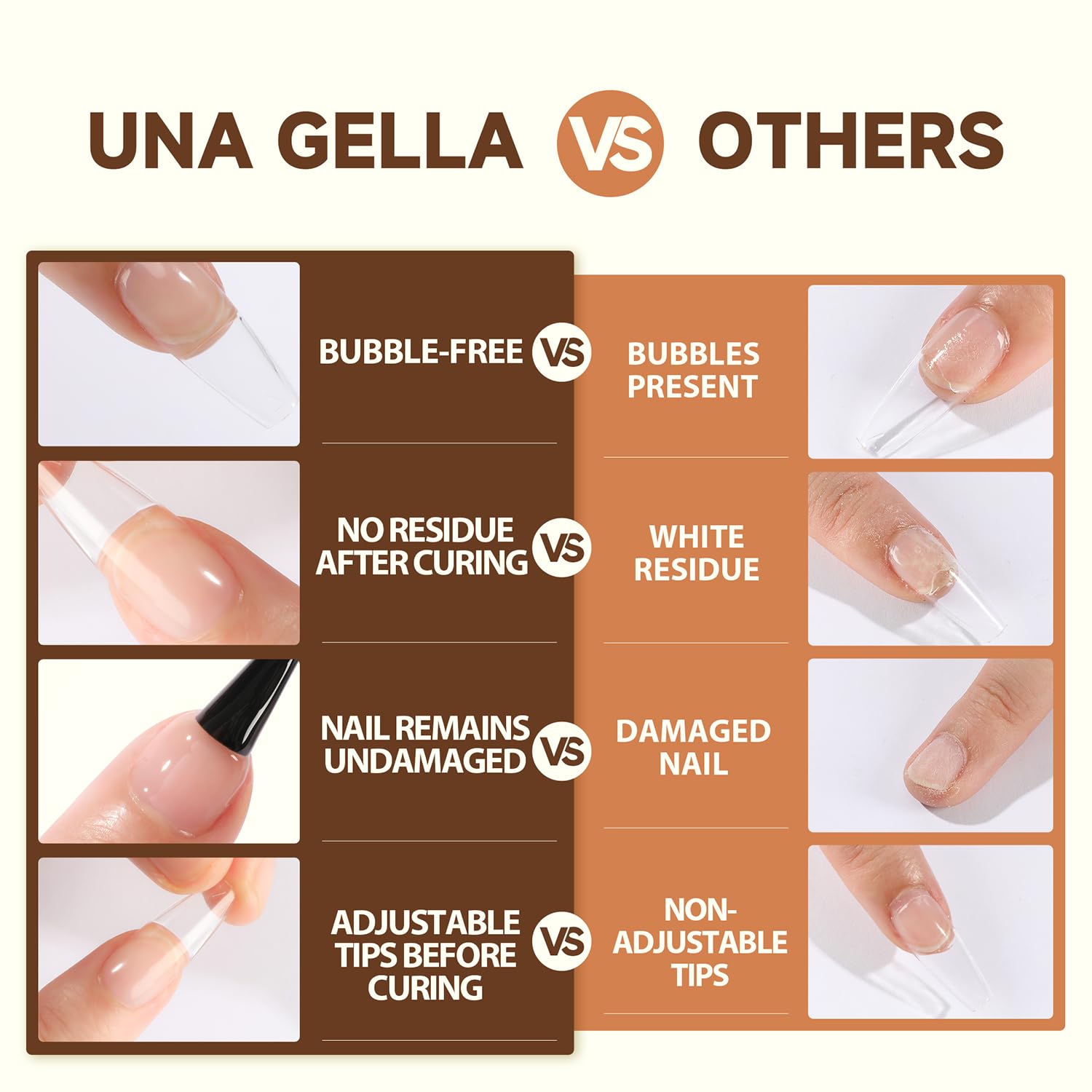 2 different options for glue , plus differnet shapes and sizes for nail tips! choose your pack !
