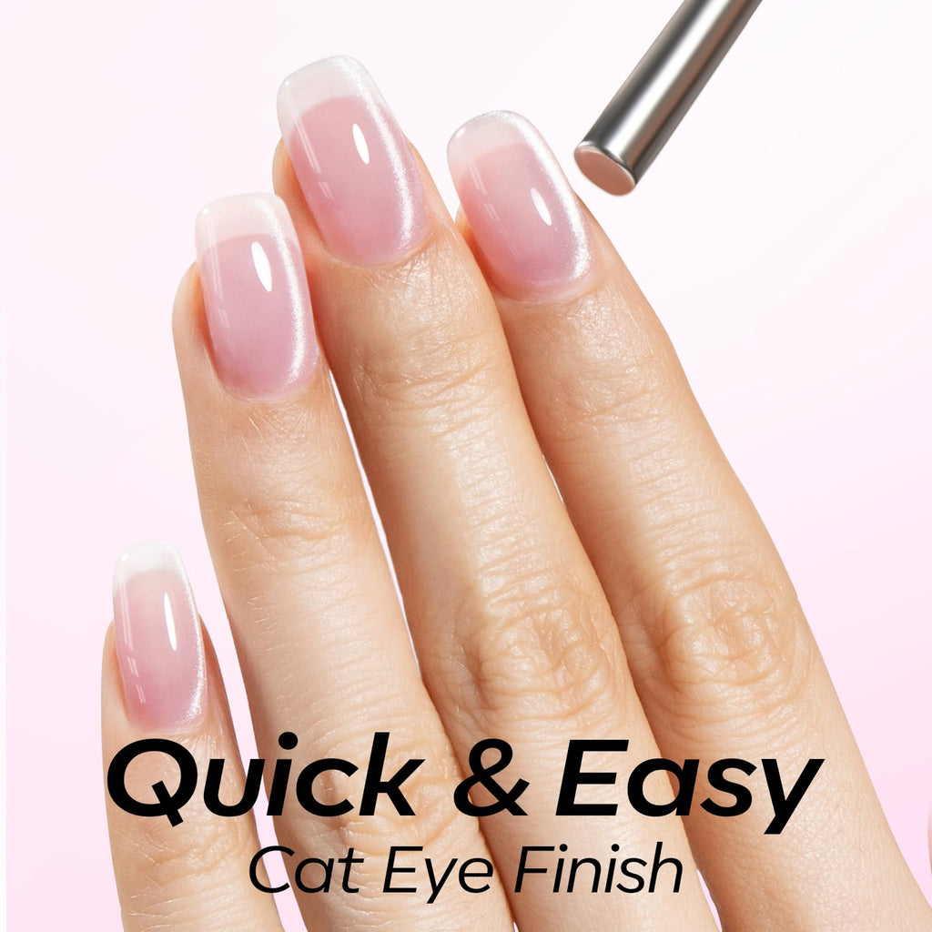Modelones Magnetic Cat-Eye Gel Nail Polish, 11 Color Options
