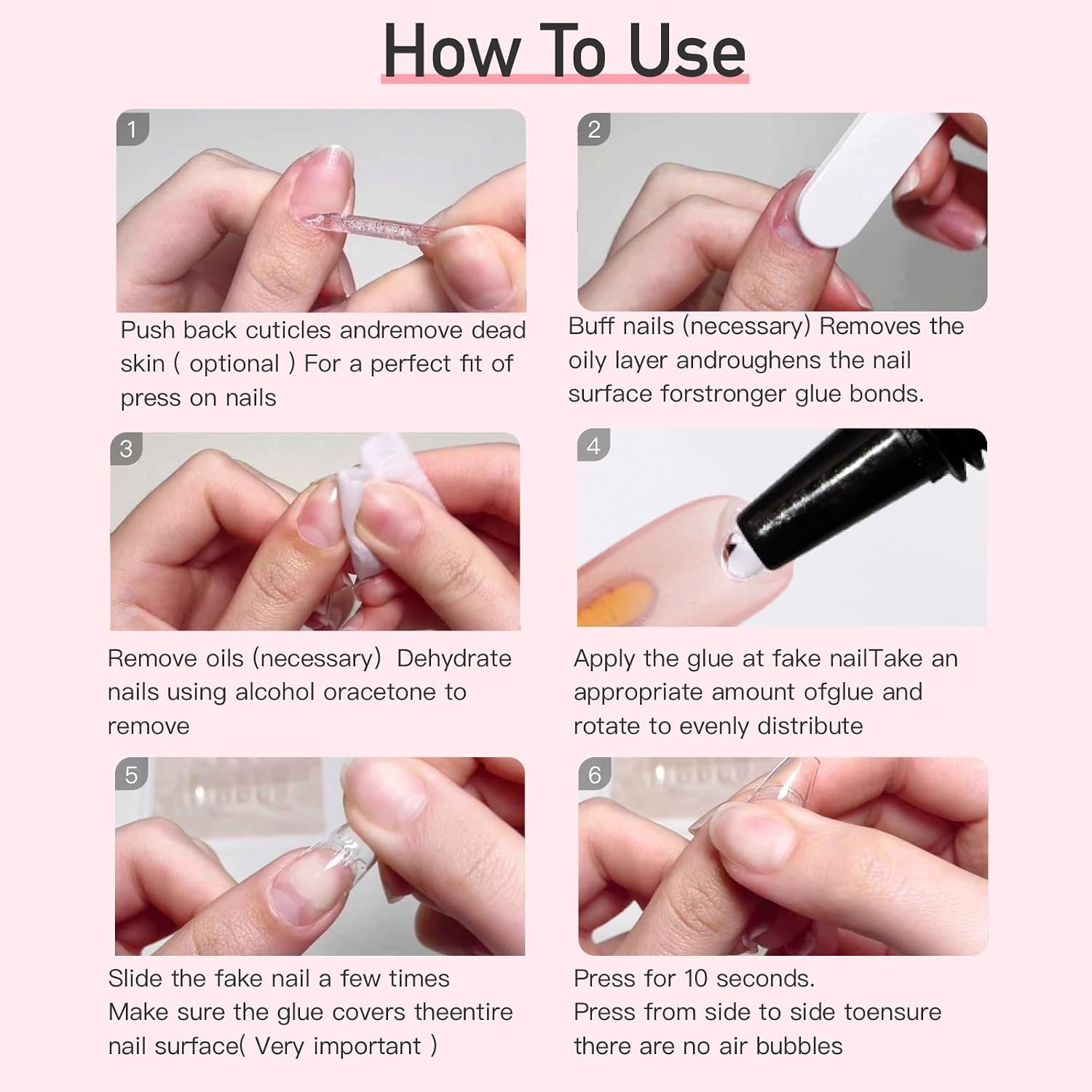 CurvLife Semi-Solid Nail Glue, 15g for Press-On Nails, No lamp required