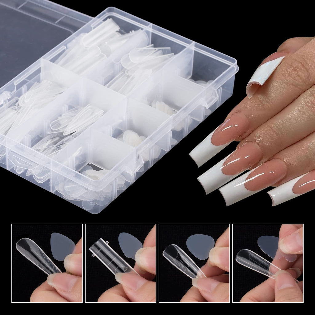 120Pcs (4 diff packs ) Forms , Extension Molds