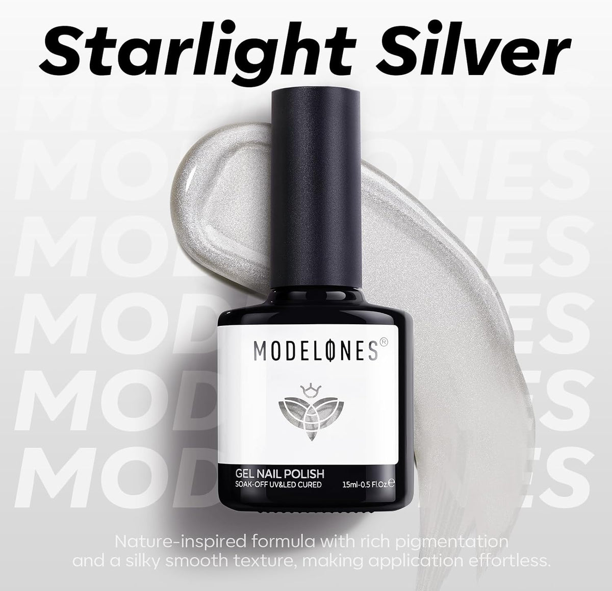 Modelones Magnetic Cat-Eye Gel Nail Polish, 11 Color Options