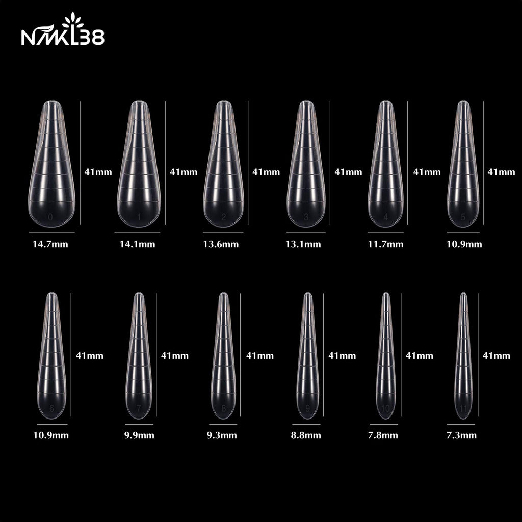 120Pcs (4 diff packs ) Forms , Extension Molds