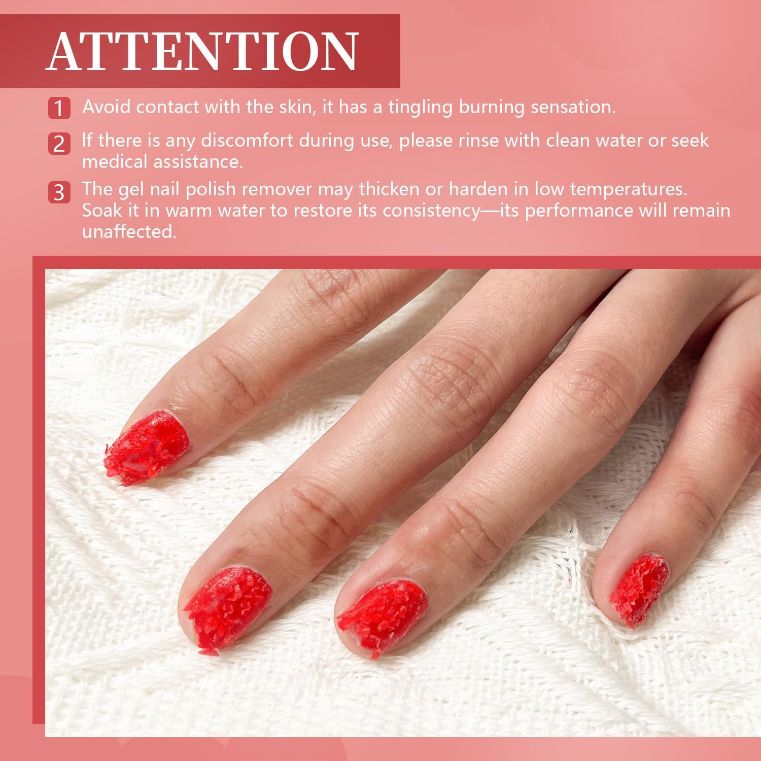 JODSONE 15ML Gel Nail Remover No Need Soaking or Wrapping Gel Remover for Nails 3-5 Minutes Easy And Quick